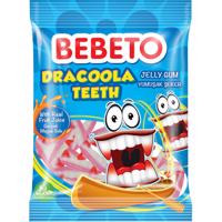 Bebeto želé bonbony Dracoola Teeth 80g