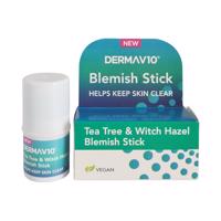 Derma V10 Blemish Stick TeaTree čistí a sjednocuje pleť 6g