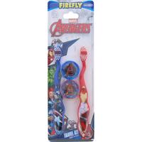 Dětské parfémy Avengers Toothbrush zubní kartáček 2 ks + pouzdro 2 ks dárková sada