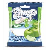 DROP Apple měkké žvýkací bonbony s jablečnou náplní 90g