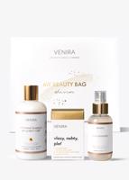 VENIRA beauty bag - kapsle pro vlasy (80 kapslí), šampon pro podporu růstu vlasů (300 ml), vlasové sérum hair booster (100 ml)