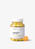 VENIRA multivitamin ve formě srdíček - pomeranč, 90 srdíček