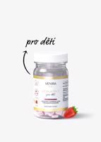 VENIRA vitamin C pro děti - jahoda, 120 kostiček