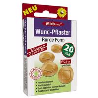 Wundmed univerzální kulatá náplast 20x25mm 20ks